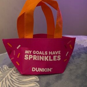 Dunkin' Pink and Orange Tote